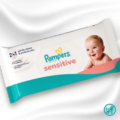 ������� ������� �������� Pampers Sensitive, 720 �� (8006530134750) - �������� 6