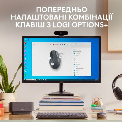 ����� Logitech MX Anywhere 3S for Business Wireless/Bluetooth + Mouse Pad Studio Series Graphite (MX910-006958) - �������� 7