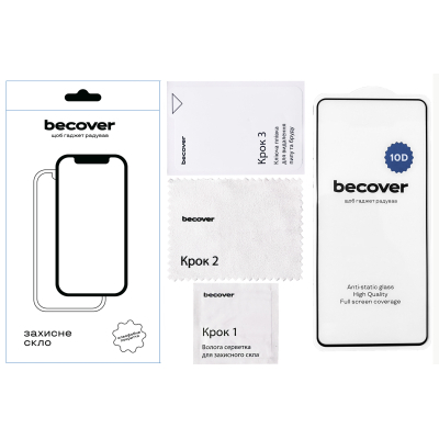 ������ �������� BeCover 10D OnePlus Nord CE 5 Black (715935) - �������� 2