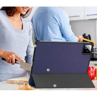 ����� ��� �������� BeCover Smart Case Xiaomi Pad 8 / 8 Pro 11.2" Deep Blue (714581) - �������� 6