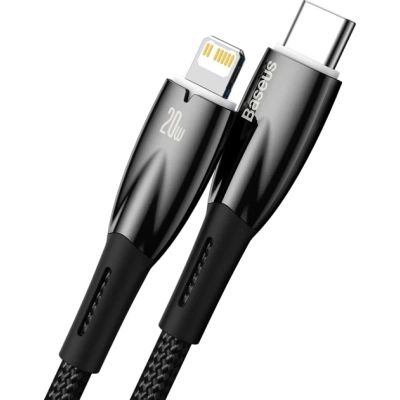 ���� ������ USB-C to Lightning 1.0m 20W black Baseus (CADH000001) - �������� 2