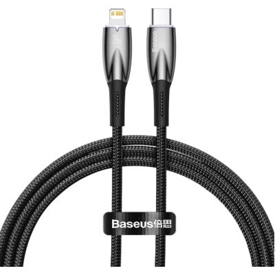 ���� ������ USB-C to Lightning 1.0m 20W black Baseus (CADH000001) - �������� 1
