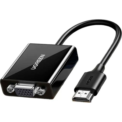 ���������� HDMI M to VGA F 1920x1080 60Hz black Ugreen (UGR-90813) - �������� 2