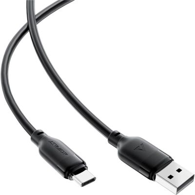 ���� ������ USB 2.0 AM to USB-C 1.2m 3A TPE black Acefast (6974316283812) - �������� 4