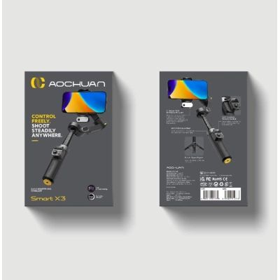 �������� AOCHUAN Professional Gimbal Stabilizer for Smartphone SMART X3 AI Bl (AOCHUAN-SMARTX3AI-W) - �������� 2