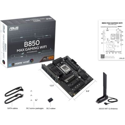 ����������� ����� Asus B850 Max Gaming WIFI - �������� 8