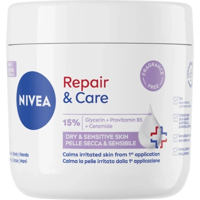 ���� ��� ���� Nivea Repair & Care Deep Moisture Serum Body Cream �������������� � ���� 400 �� (9005800380551) - �������� 1