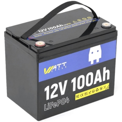 ������� ��� ��� ������� LiFePo4 WattCycle 12,8V 100Ah, 1,28kWh (WT12V100AH100) - �������� 1