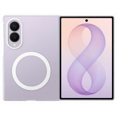 ����� �� ��������� �������� Samsung Galaxy Fold 8 Clear Magnet Transparent (EF-CF971CTEGUA) - �������� 4