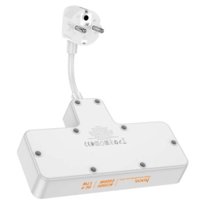 ������� ������ ������� HOCO AC11A, 2 ���, 3 USB, USB-C, 17W, 1,5� Black (AC11AB) - �������� 3