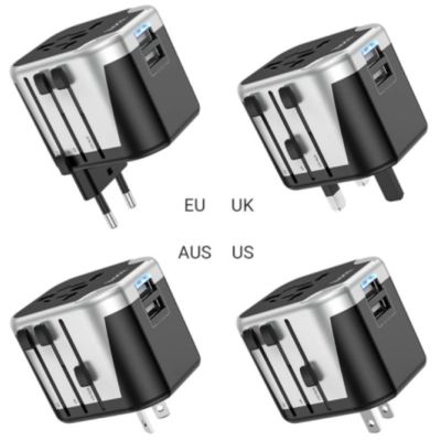 ������� ������ ������� HOCO AC5 1 ���, 2 USB, 1,5�, Black/Gray (AC5ABG) - �������� 1