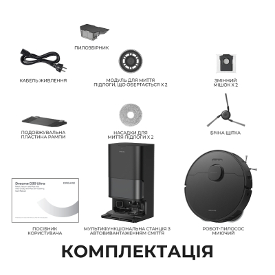 ������� Dreame D30 Ultra Black (RTD31TE-BL) - �������� 13
