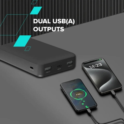 ������� ������������ Canyon OnPower 200 20000mAh, 5�/2�, Black (CNS-CPB200B) - �������� 7