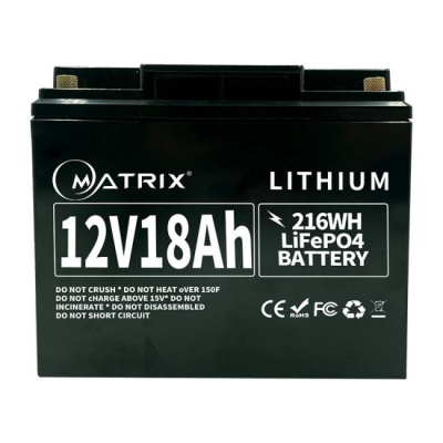 ������� ��� ��� ������� LiFePo4 Matrix 12.8V-18Ah 230.4Wh (MLR 1218) - �������� 2