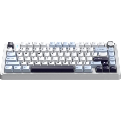 ��������� Aula F75 HE Dragan King Magnetic Switch Wireless/Bluetooth/USB UA Black/White (6978080506993) - �������� 2