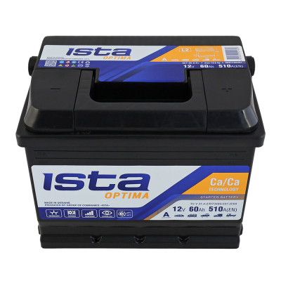 ����������� ������������� ISTA Optima 60Ah 510A R+ (L2) - �������� 2