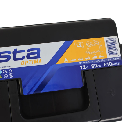 ����������� ������������� ISTA Optima 60Ah 510A R+ (L2) - �������� 4