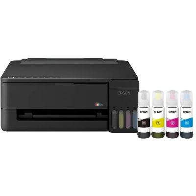 ������� �������� ������� A4 Epson EcoTank L1350, Black, WiFi, 5760�1440 dpi, �� 33/15 ���/���, USB, ���������� ����, ������� Epson 103 (C11CL65404) - �������� 2