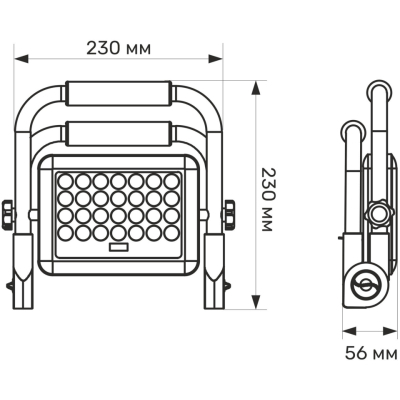 ��������� Videx IP65 TITANUM 1000Lm 5000K (TL-FA-105) - �������� 11