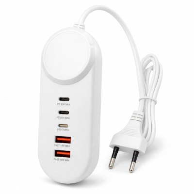 �������� ������� XoKo 2xUSB QC 18W + 2xUSB-C PD35W (XK-QC-505) - �������� 1