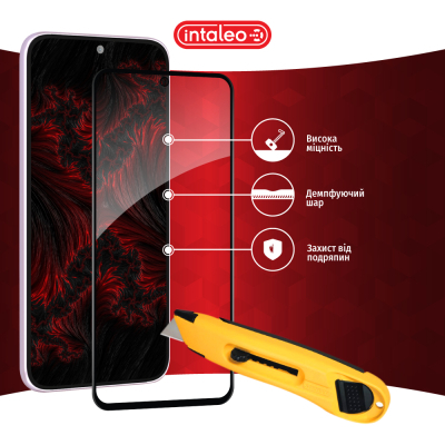 ���� ������� Intaleo Full Glue Samsung S23 FE Black (1283126575006) - �������� 5