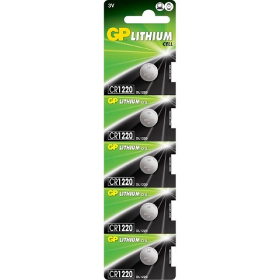 ��������� Gp CR 1220 Lithium 3.0V * 1 (����������) (CR1220E-2CPU5 / 4891199001345) - �������� 1