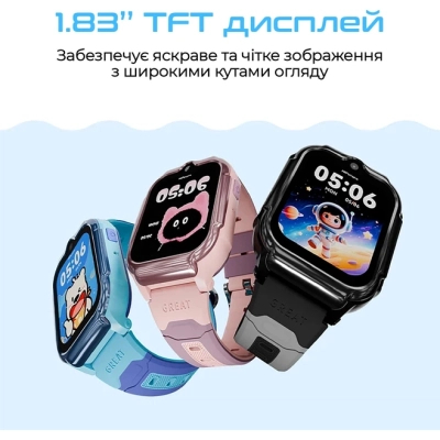�����-�������� HiFuture Kidguard G1 � GPS, 4G �� ������� Pink Purple (KidguardG1.Pink-Purple) - �������� 4