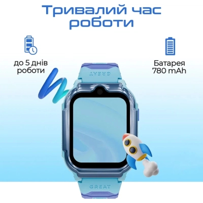 �����-�������� HiFuture Kidguard G1 � GPS, 4G �� ������� Pink Purple (KidguardG1.Pink-Purple) - �������� 5