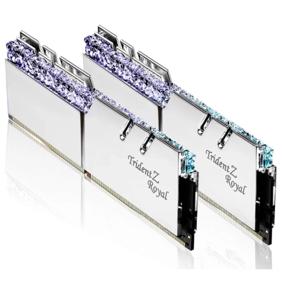 ������ ������ ��� ���������� DDR4 32GB (2x16GB) 3200 MHz TridentZ RGB ROYAL Silver G.Skill (F4-3200C16D-32GTRS) - �������� 2