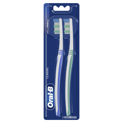 ������ ����� Oral-B Classic Medium 2 pcs. (8006530291408) - �������� 2