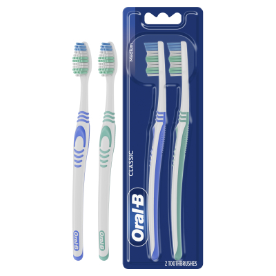 ������ ����� Oral-B Classic Medium 2 pcs. (8006530291408) - �������� 1