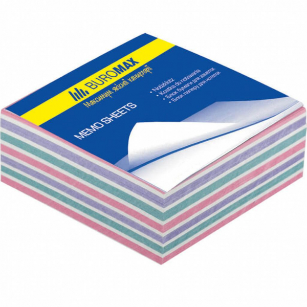 ���� ��� ������� Buromax Zebra 80�80x30��, glued (BM.2252) - �������� 1