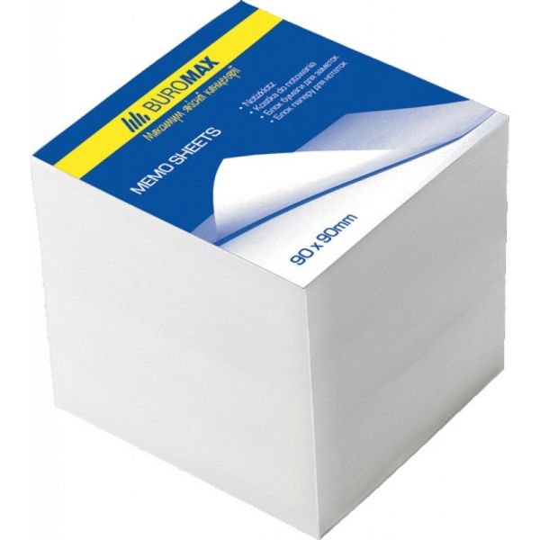 ���� ��� ������� Buromax White JOBMAX 90�90�70��.,unglued (BM.2218) - �������� 1