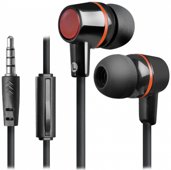 ��������� Defender Pulse 428, Black/Red, Mini jack 3.5 �� 4pin, ��������, ������ 1.2 � (63428) - �������� 1