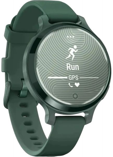 �����-���� Garmin Lily 2 Active Jasper Green with Jasper Green Silicone Band (010-02891-52) - �������� 2