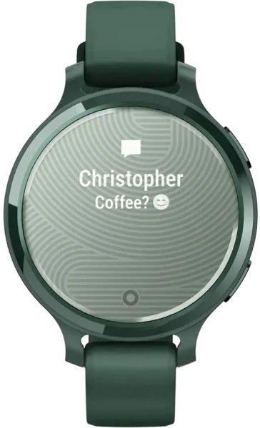 �����-���� Garmin Lily 2 Active Jasper Green with Jasper Green Silicone Band (010-02891-52) - �������� 4