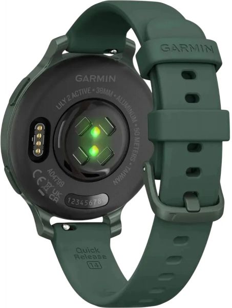 �����-���� Garmin Lily 2 Active Jasper Green with Jasper Green Silicone Band (010-02891-52) - �������� 5