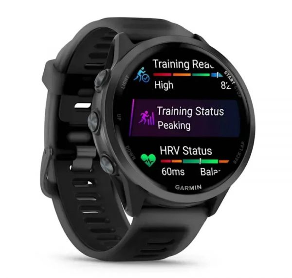 - Garmin Forerunner 570 47mm Slate Gray with Black/Translucent Black Silicone with Slate Buckle (010-02971-40) -  3