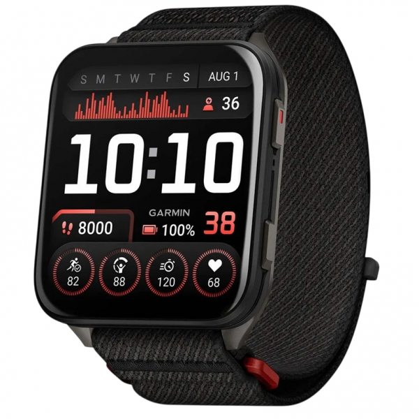 �����-�������� Garmin Venu X1 Black/Slate Titanium with Black Nylon (010-02980-13) - �������� 9