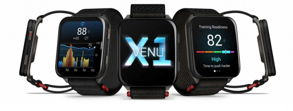 �����-�������� Garmin Venu X1 Black/Slate Titanium with Black Nylon (010-02980-13) - �������� 12
