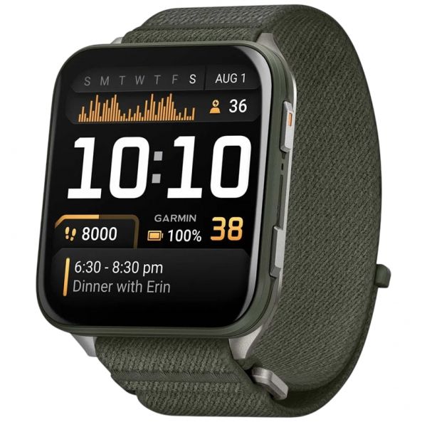 �����-���� Garmin Venu X1 Moss Titanium with Moss Nylon (010-02980-23) - �������� 9