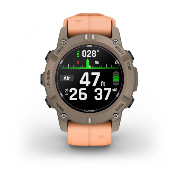�����-�������� Garmin Descent G2 Paloma with Shell Pink Band (010-02986-01) - �������� 2