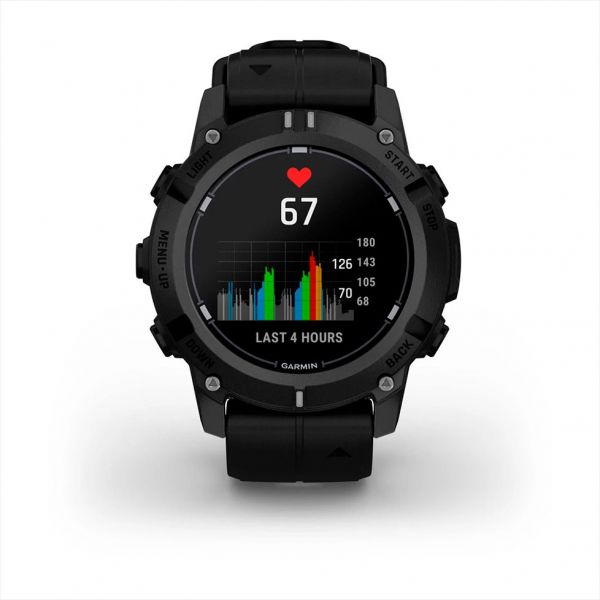 �����-�������� Garmin Descent G2 Black with Black Silicone (010-02986-13) - �������� 3