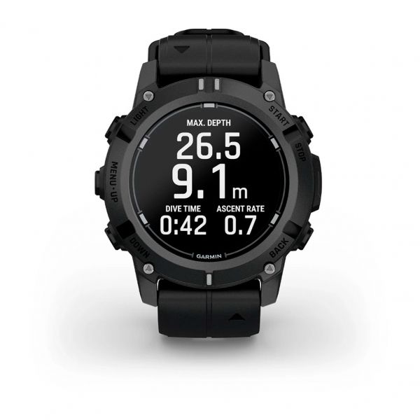 �����-�������� Garmin Descent G2 Black with Black Silicone (010-02986-13) - �������� 7