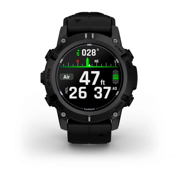 �����-�������� Garmin Descent G2 Black with Black Silicone (010-02986-13) - �������� 10