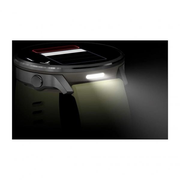 �����-�������� Garmin Venu 4 45mm Silver Bezel with Citron Silicone Band (010-03014-02) - �������� 2