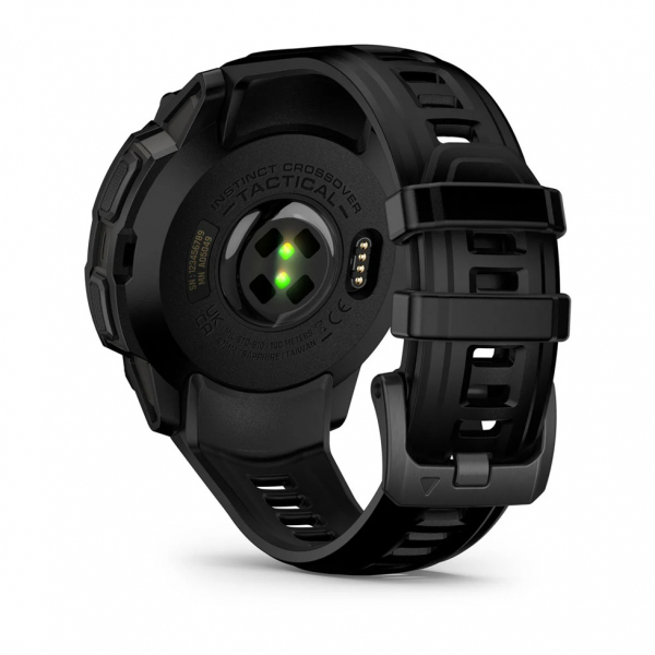 �����-�������� Garmin Instinct Crossover AMOLED Tactical Black with Black Silicone (010-03398-42) - �������� 1