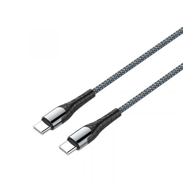  ColorWay USB Type-C - USB Type-C PD Fast Charging, 3, 65W, 1 Grey (CW-CBPDCC040-GR) -  1