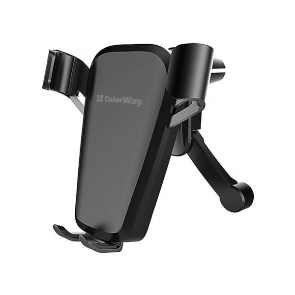   ColorWay Soft Touch Gravity Holder Black (CW-CHG03-BK) -  7