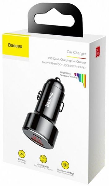 ������������� �������� ���������� Baseus Magic (2USB, 6A) QC3.0 Black (CCMLC20C-01) - �������� 4